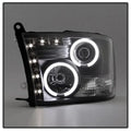 SPYDER headlights close-up