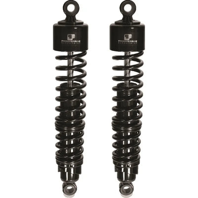Progressive black shock absorber