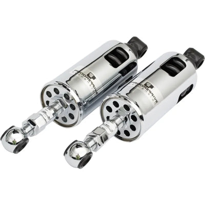 Progressive chrome shock absorber