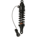 Progressive black shock absorber