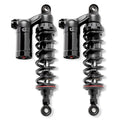 Progressive black shock absorber