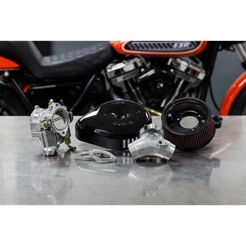 S&S Cycle black auto part