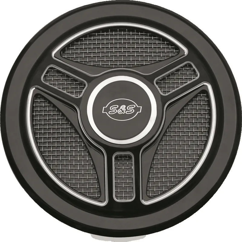 S&S Cycle black auto part