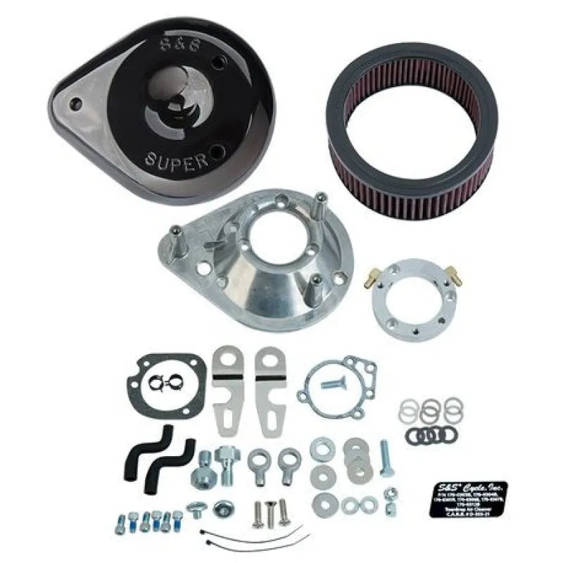 S&S Cycle black auto part