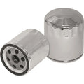 S&S Cycle chrome oil filter