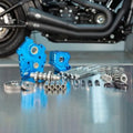 S&S Cycle chrome auto part