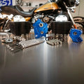 S&S Cycle chrome auto part