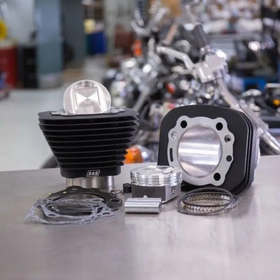 S&S Cycle black auto part