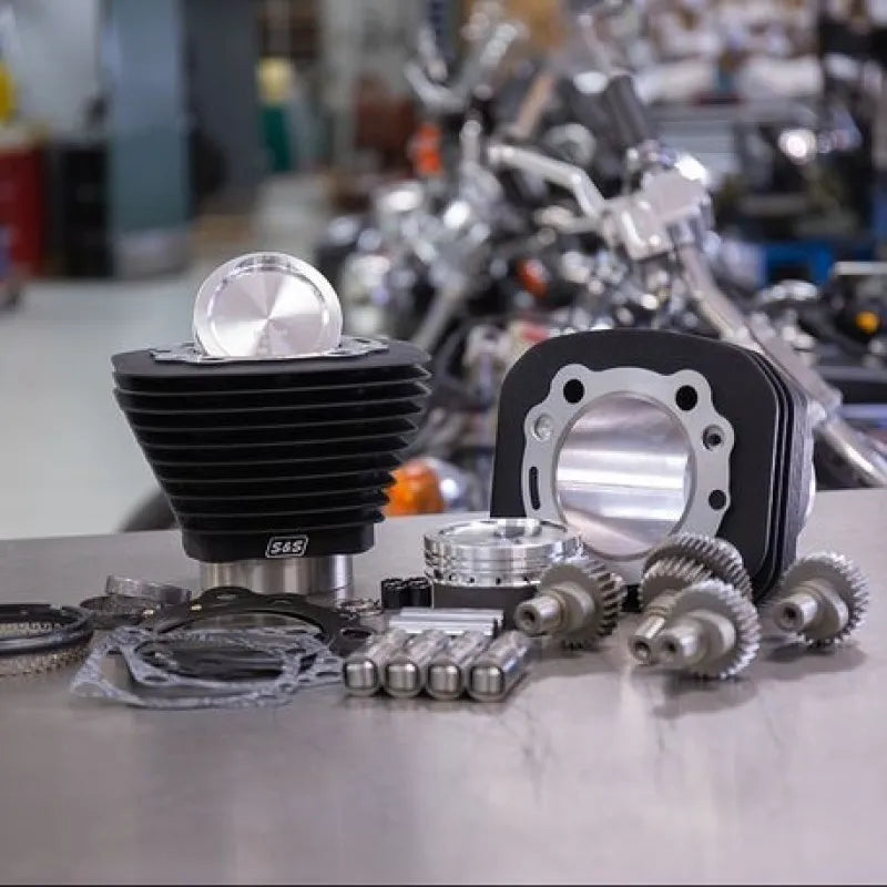 S&S Cycle black auto part