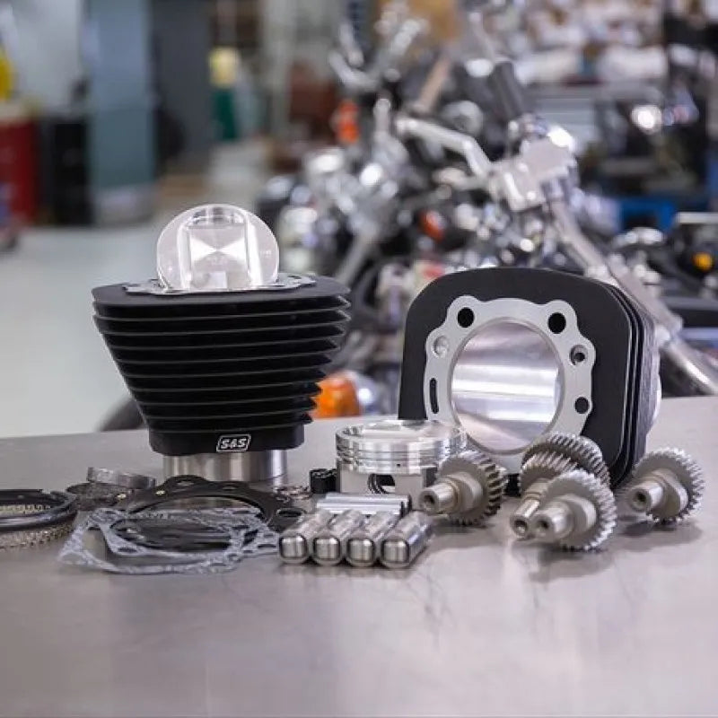 S&S Cycle black auto part