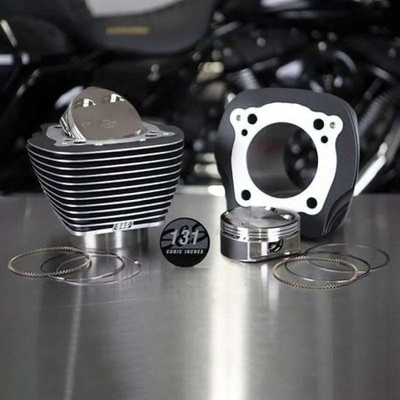 S&S Cycle black auto part