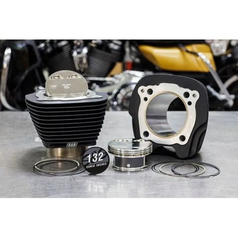 S&S Cycle black auto part