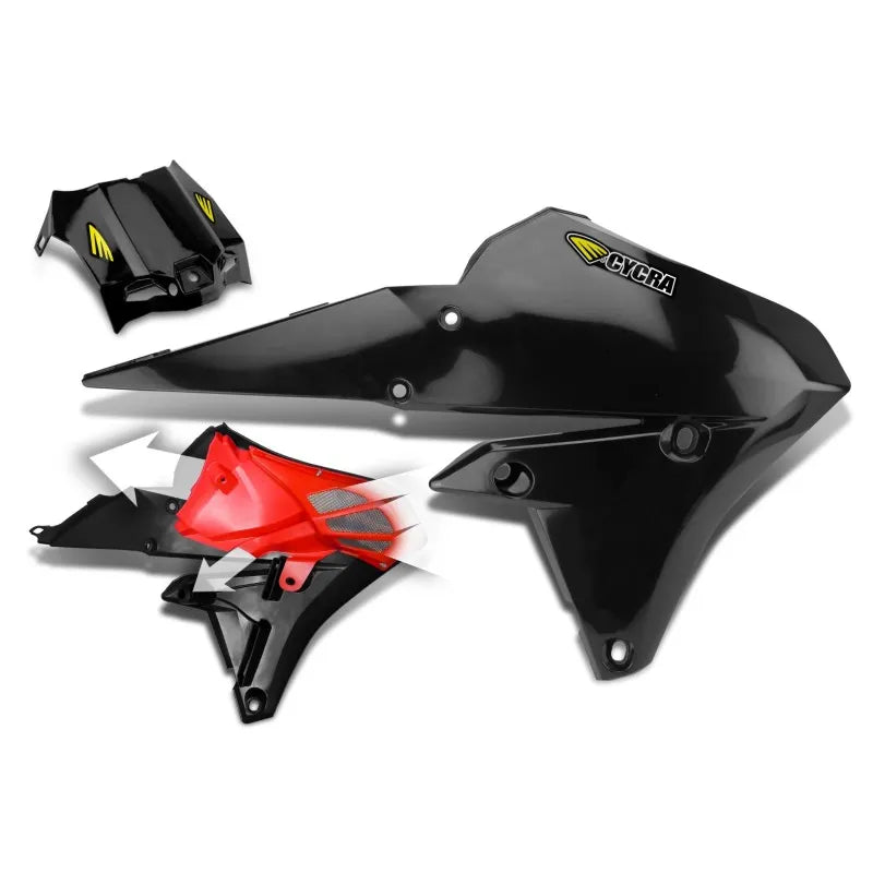 Cycra black auto part