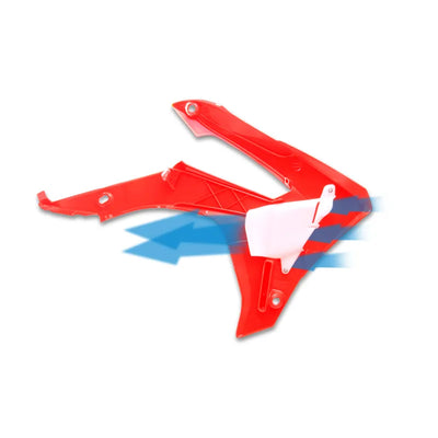 Cycra red auto part
