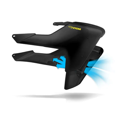 Cycra black auto part