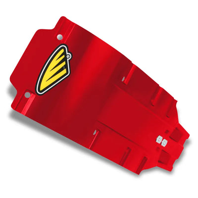 Cycra red skid plate