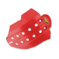 Cycra red skid plate