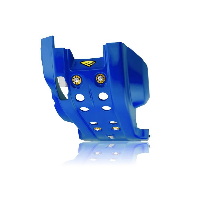 Cycra blue skid plate