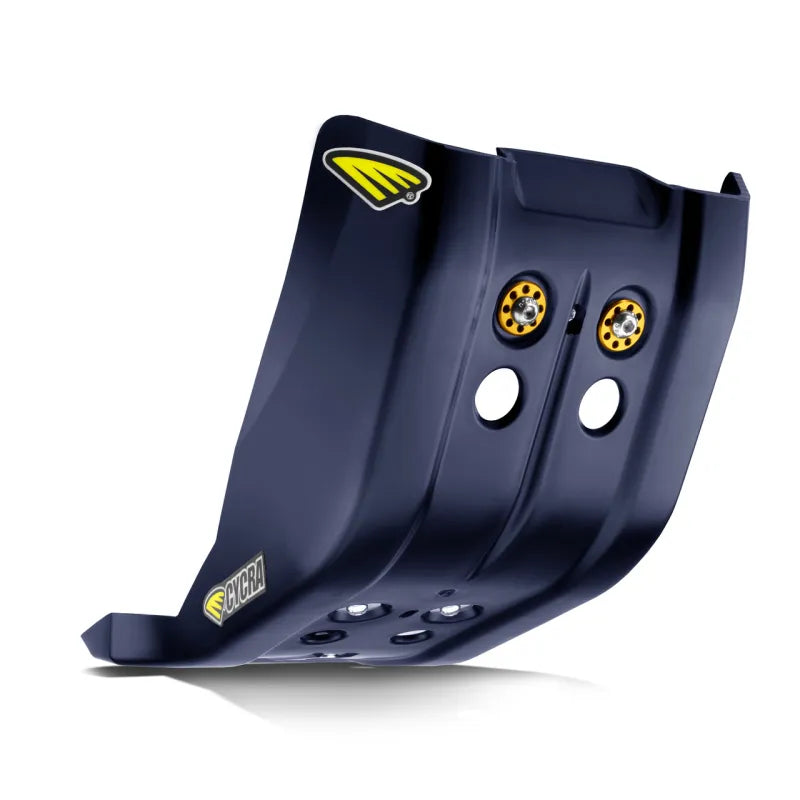 Cycra blue skid plate