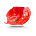 Cycra red skid plate