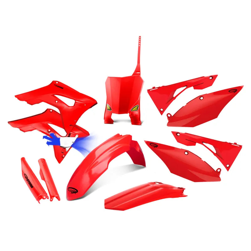 Cycra red auto part
