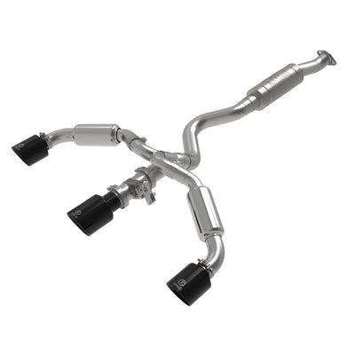 aFe black cat-back exhaust