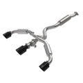 aFe black cat-back exhaust