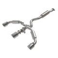 aFe polished cat-back exhaust