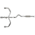 aFe cat-back exhaust detail