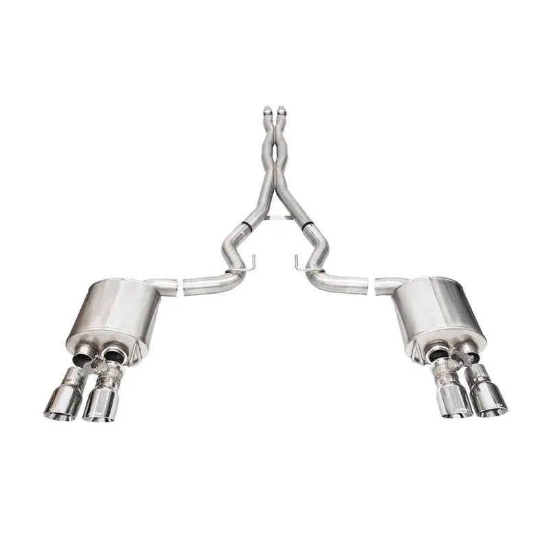 CORSA Performance polished cat-back exhaust