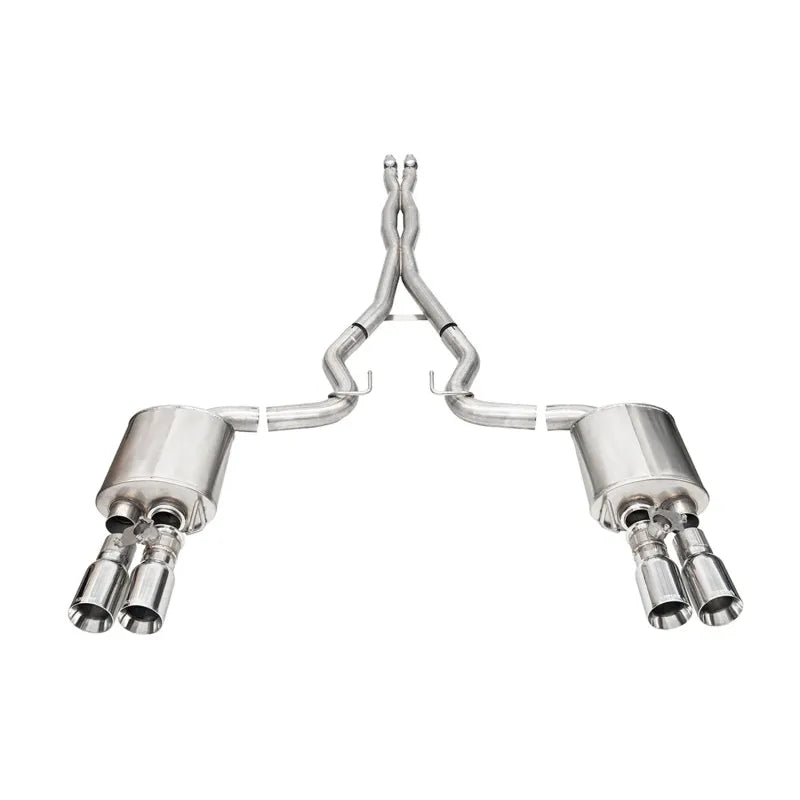 CORSA Performance polished cat-back exhaust