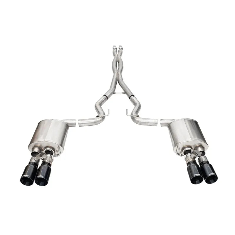 CORSA Performance black cat-back exhaust