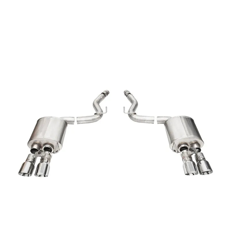 CORSA Performance polished axle-back exhaust