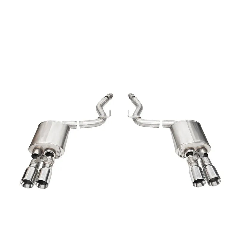 CORSA Performance polished axle-back exhaust