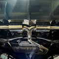 Injen axle-back exhaust detail