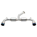 Injen axle-back exhaust installed view