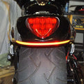 New Rage Cycles red auto part