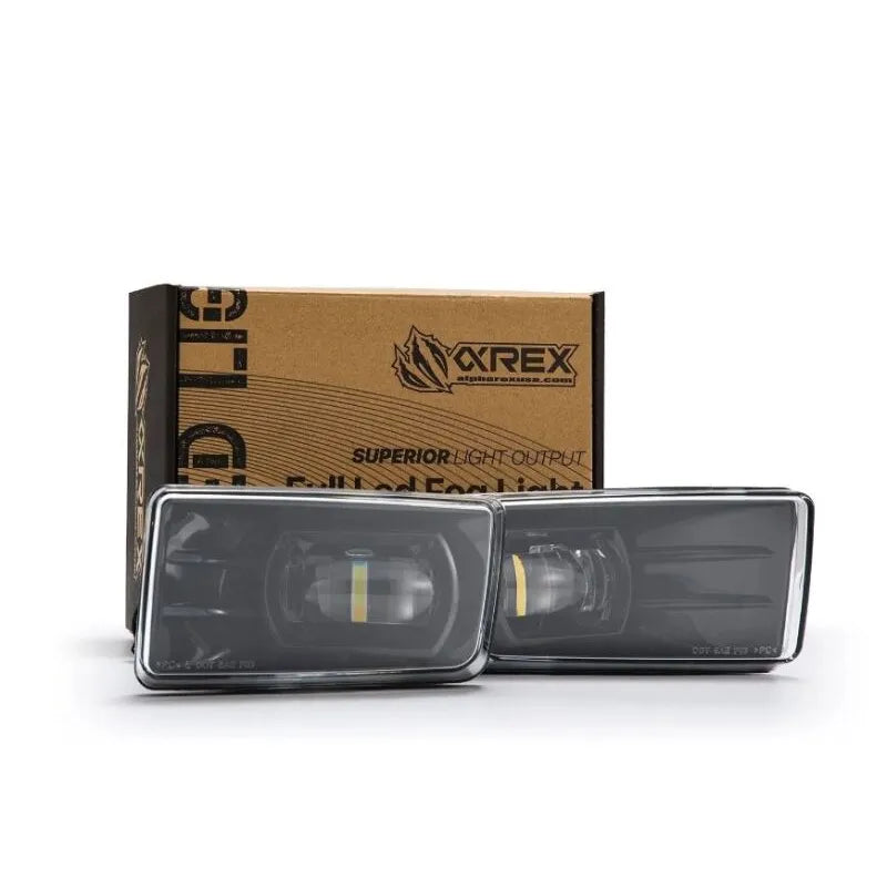 AlphaRex silver fog light kit