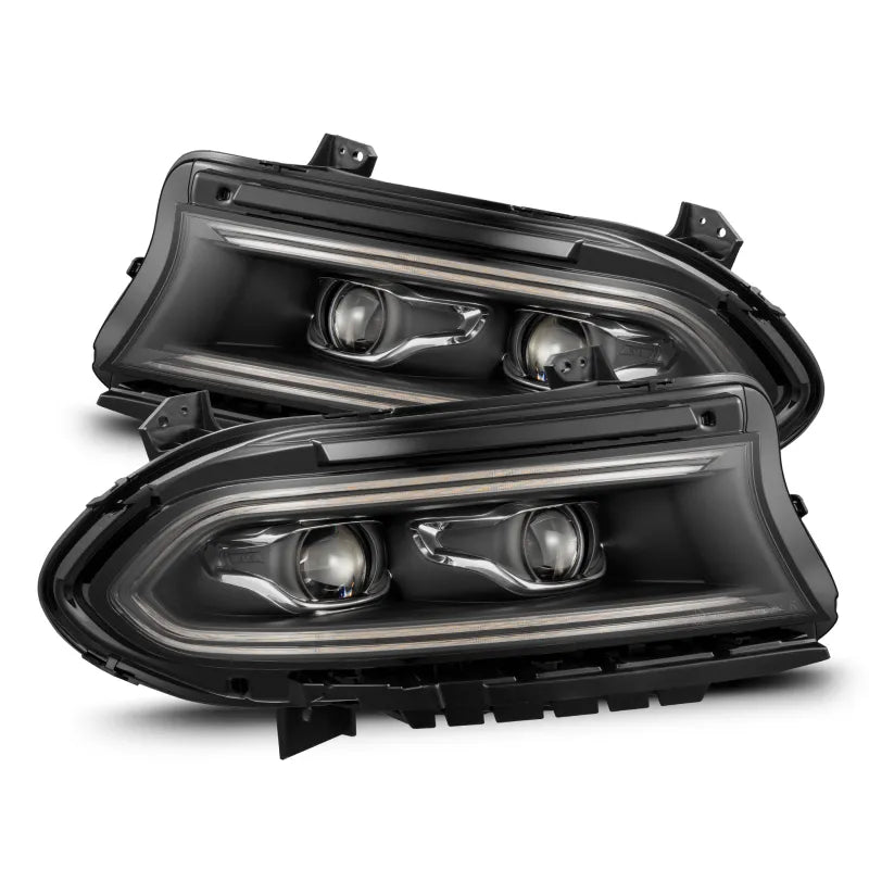 AlphaRex black headlights