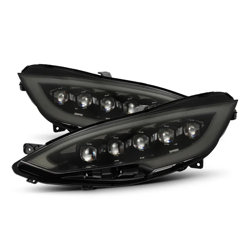 AlphaRex black headlights