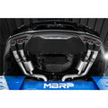 MBRP cat-back exhaust close-up