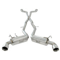 aFe cat-back exhaust detail