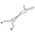aFe cat-back exhaust installed view