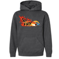 HOLLEY THATS FIRE YOUTH HOODIE - H COAL