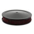 RETROFILTER DRIVEBYWIRE AIR CLEANER 16IN DIA 3IN FILTER HEIGHT ALUMINUM BL