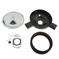 DUAL SNORKEL DBW AIR CLNR - CHROME