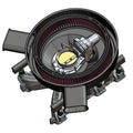 DUAL SNORKEL DBW AIR CLEANER -BLAC