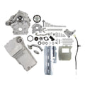 GODZILLA HIGHMOUNT ACCESSORY DRIVE W/ OILING SYS BASE KIT ALUMINUM NATURAL
