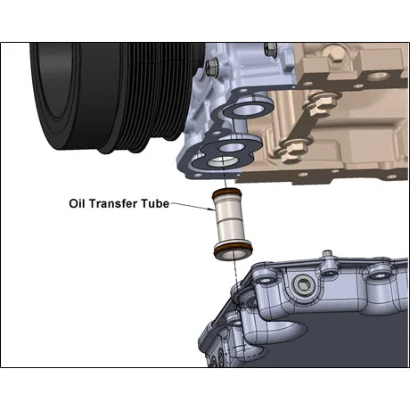 FORD 7.3L GODZILLA OIL TRANSFER TUBE PUMP TO PAN