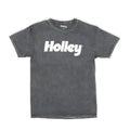LTS HOLLEY GARMENT WASH TEE - BLACK